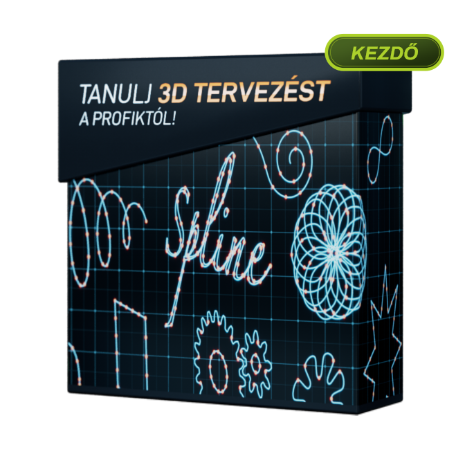 Cinema 4D és a primitív görbék