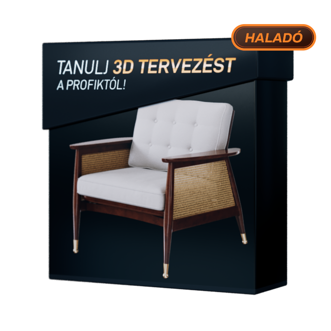 Cinema 4D és az ArtDeco fotel