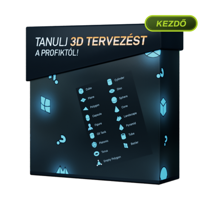 Cinema 4D és a primitív testek