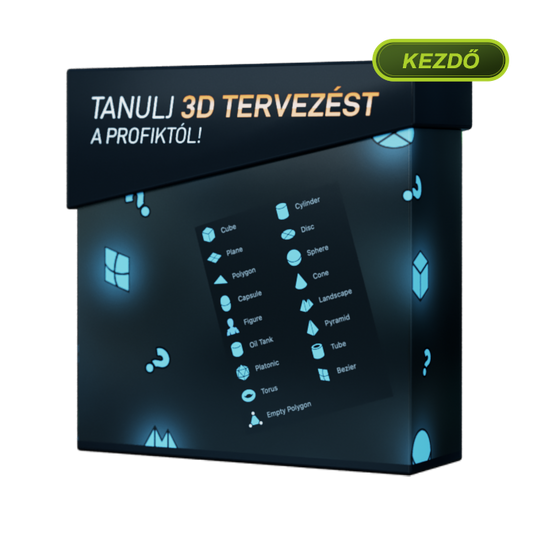 Cinema 4D és a primitív testek